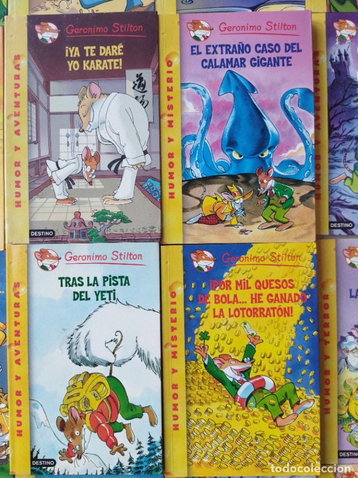 Libros de segunda mano: GER&Oacute;NIMO STILTON - 20 LIBROS - EDICIONES DESTINO - Foto 4