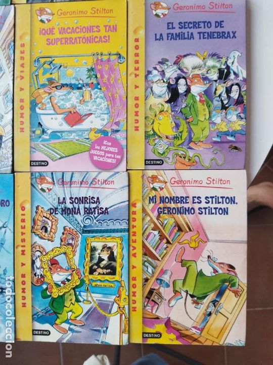 Libros de segunda mano: GER&Oacute;NIMO STILTON - 20 LIBROS - EDICIONES DESTINO - Foto 6