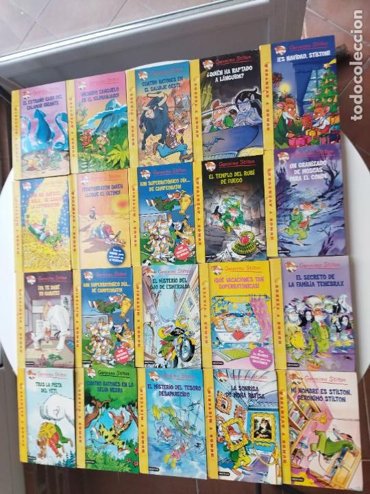 Libros de segunda mano: GER&Oacute;NIMO STILTON - 20 LIBROS - EDICIONES DESTINO - Foto 9
