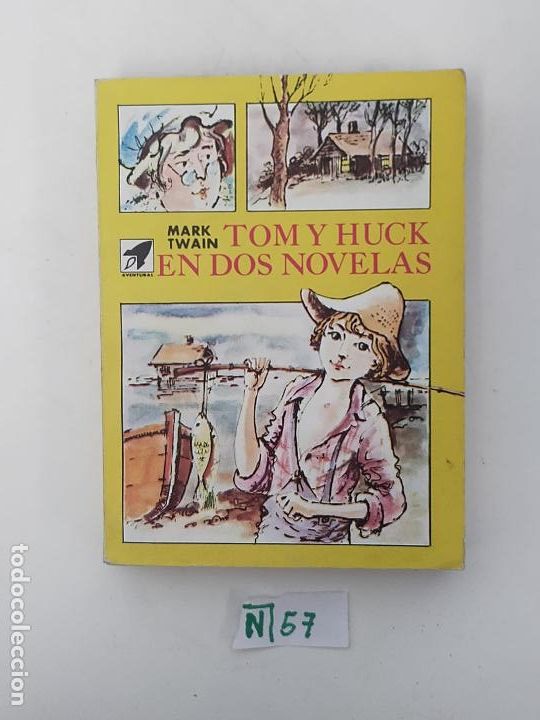Libros de segunda mano: Tom y Huck en dos novelas - Foto 1