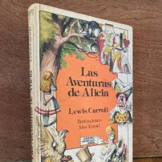 Libros de segunda mano: LAS AVENTURAS DE ALICIA - LEWIS CARROLL - LAURIN / ANAYA - 1ª EDICION 1984. Lote 402461804