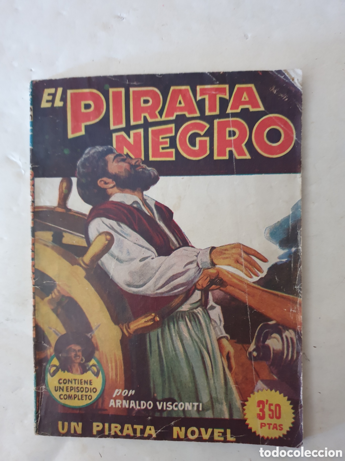 Gebrauchte B&uuml;cher: EL PIRATA NEGRO, UN PIRATA NOVEL. E.D BRUGUERA. N&deg;59