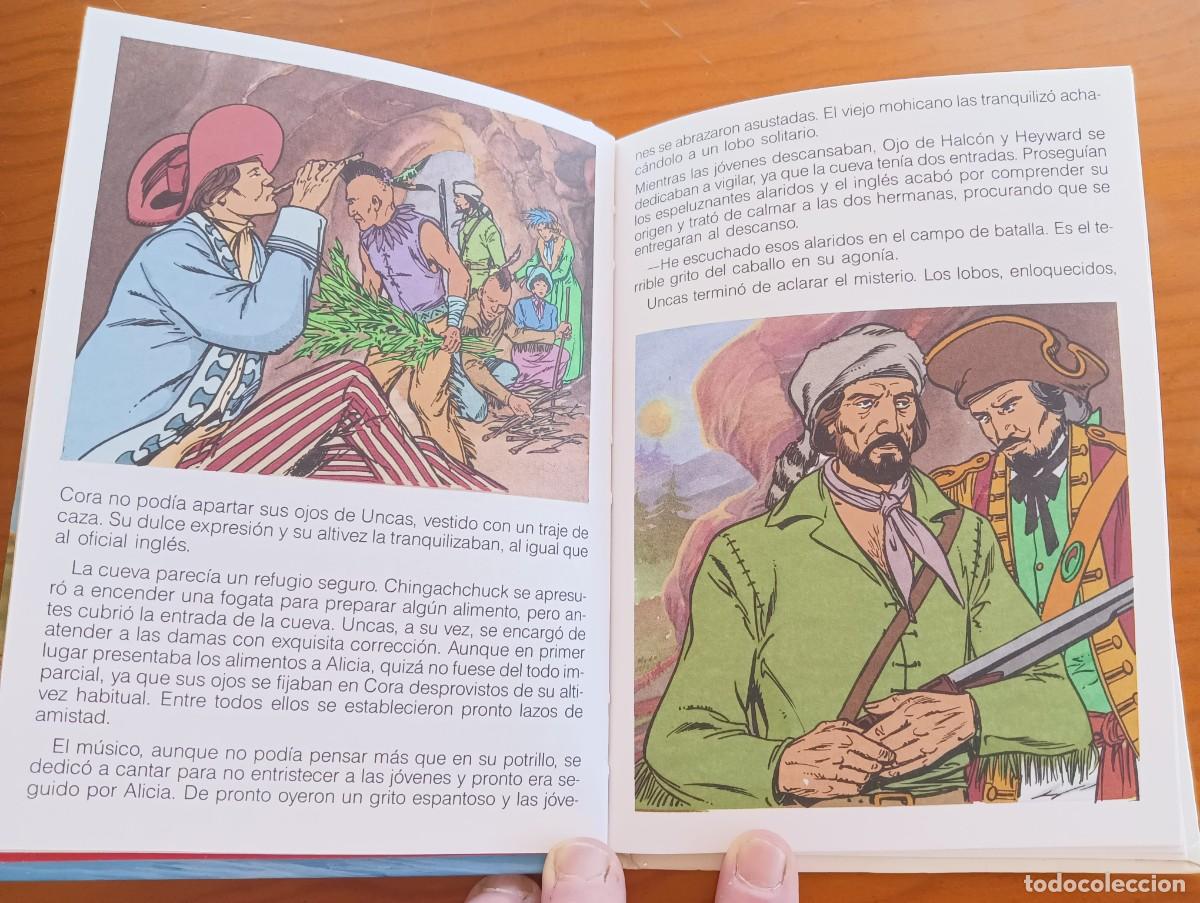 Libros de segunda mano: El &uacute;ltimo mohicano ediciones Salda&ntilde;a - Foto 3