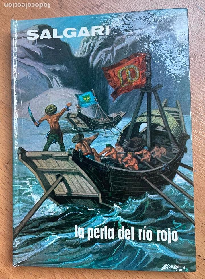 Libros de segunda mano: SALGARI, LA PERLA DEL RIO ROJO - Foto 1