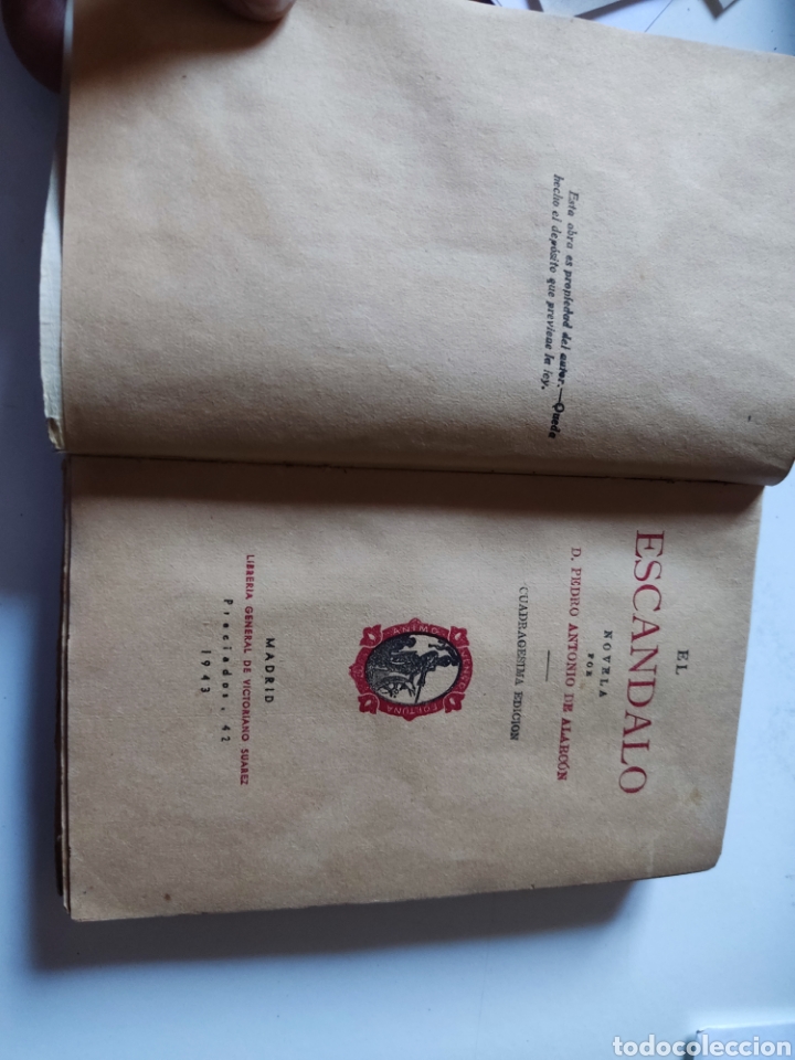 Libros de segunda mano: Libro El esc&aacute;ndalo 1944 - Foto 2