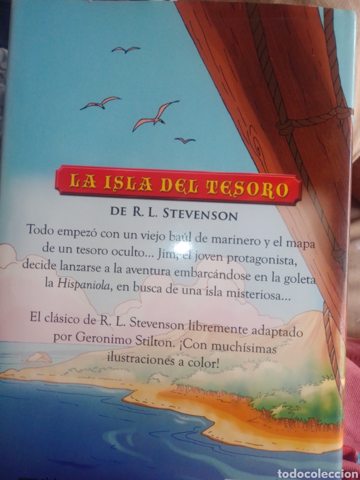 Libros de segunda mano: Geronimo Stilton La isla del tesoro - Foto 2