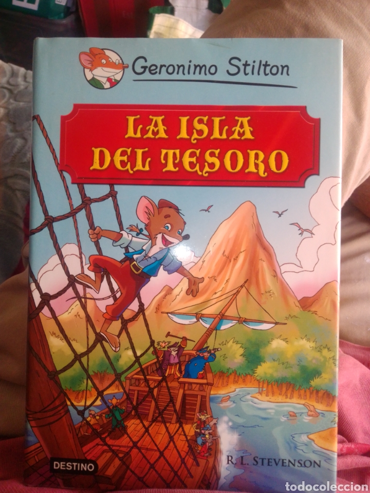 Libros de segunda mano: Geronimo Stilton La isla del tesoro - Foto 1