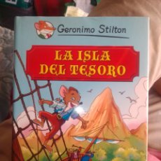Libros de segunda mano: GERONIMO STILTON LA ISLA DEL TESORO