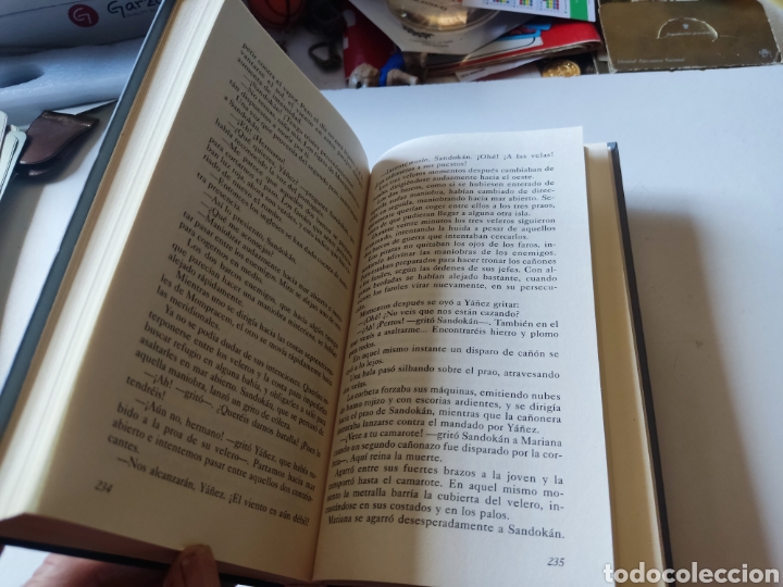Libros de segunda mano: Libro sandokan, Emilio salgari - Foto 3