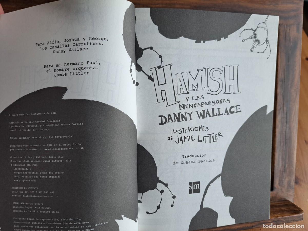 Libros de segunda mano: Hamish y las Nuncapersonas / Danny Wallace - Foto 4