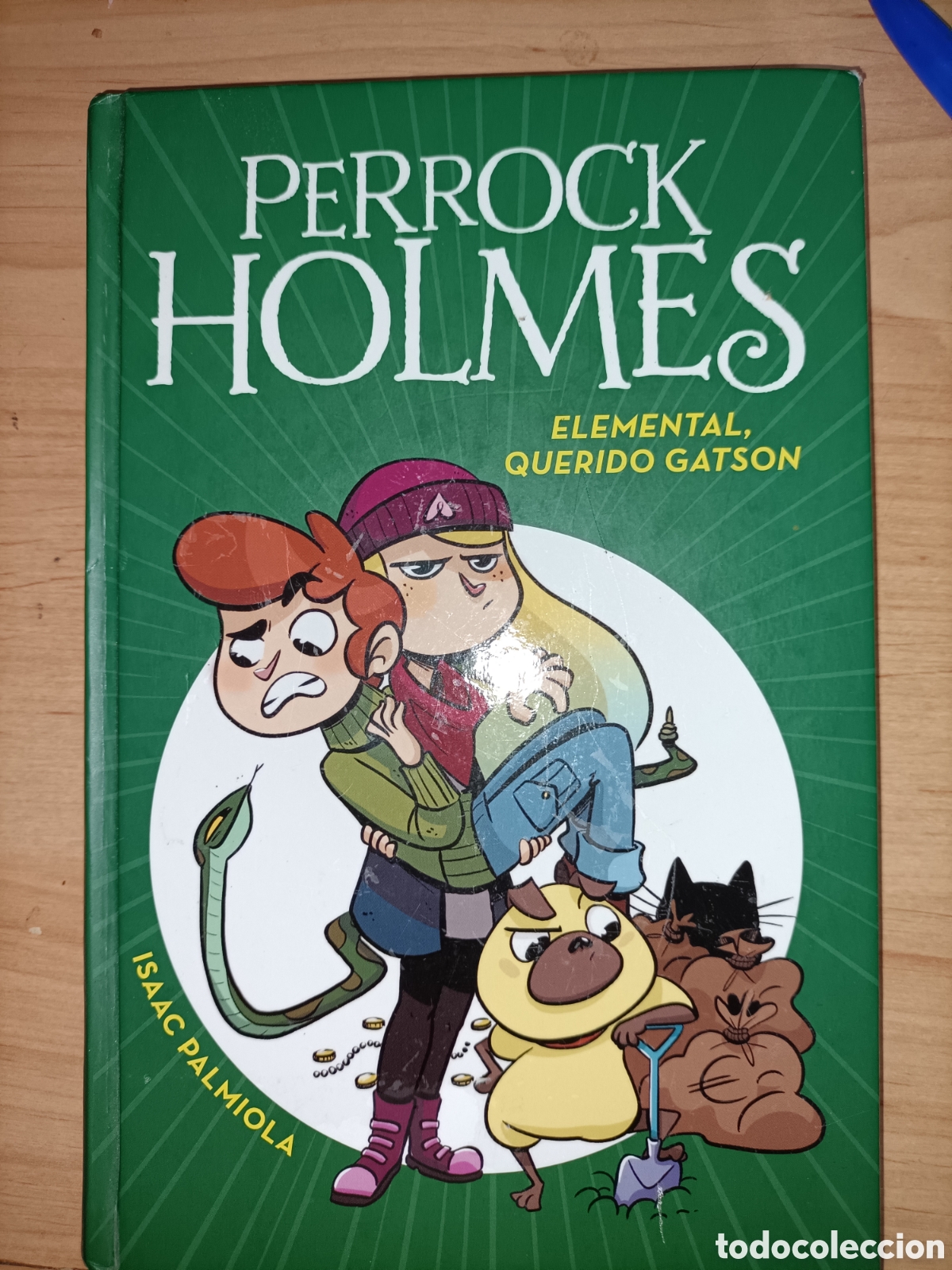 Libros de segunda mano: Perrock Holmes. Elemental querido Gatson. Isaac Palmiola - Foto 1