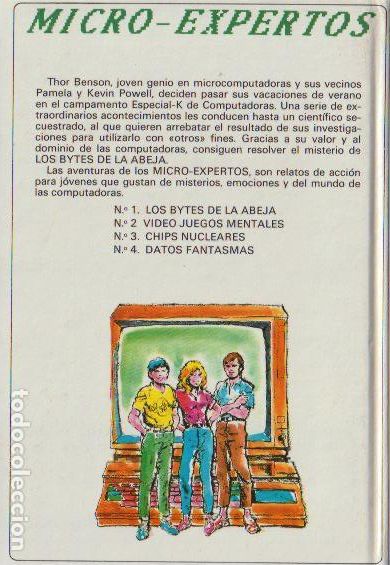 Libros de segunda mano: Los bytes de la abeja / G.P. Jordan * MICRO-EXPERTOS * - Foto 2