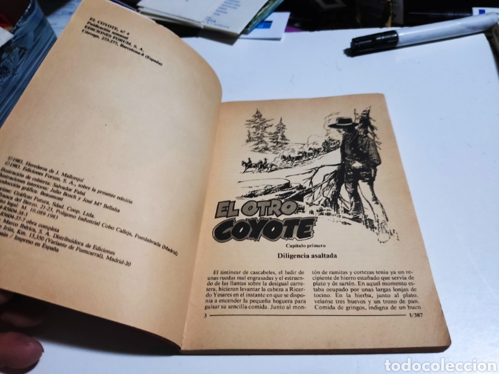 Libros de segunda mano: Libro El Coyote n4 - Foto 2