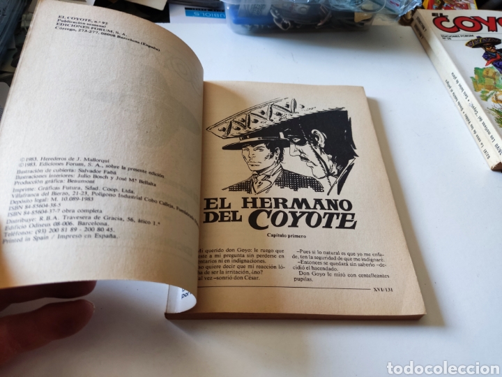 Libros de segunda mano: Libro El Coyote n92 - Foto 2