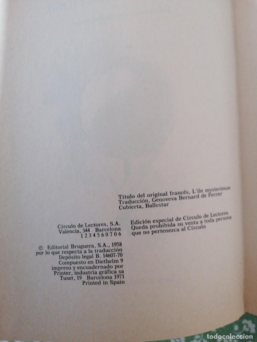 Libros de segunda mano: LA ISLA MISTERIOSA - Foto 4