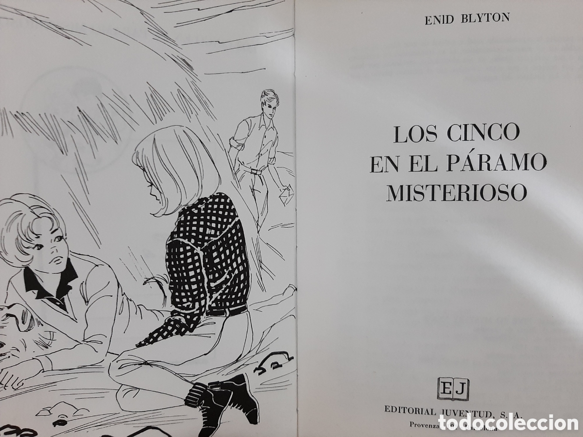 Libros de segunda mano: LOS CINCO EN EL P&Aacute;RAMO MISTERIOSO - Foto 2