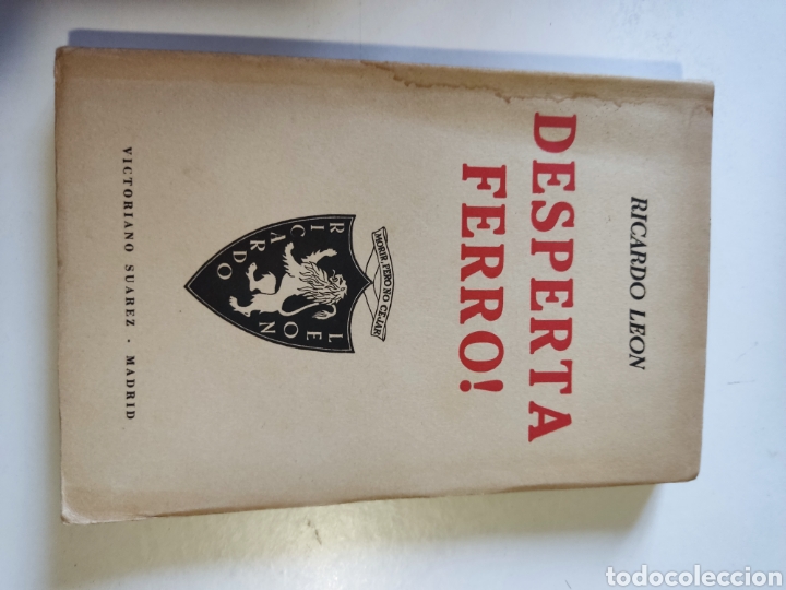 Libros de segunda mano: Libro Desperta Ferro de Ricardo Leon 1942 - Foto 1
