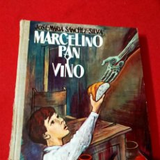Libros de segunda mano: MARCELINO PAN Y VINO. JOSE MARIA SANCHEZ-SILVA. DONCEL. 1966