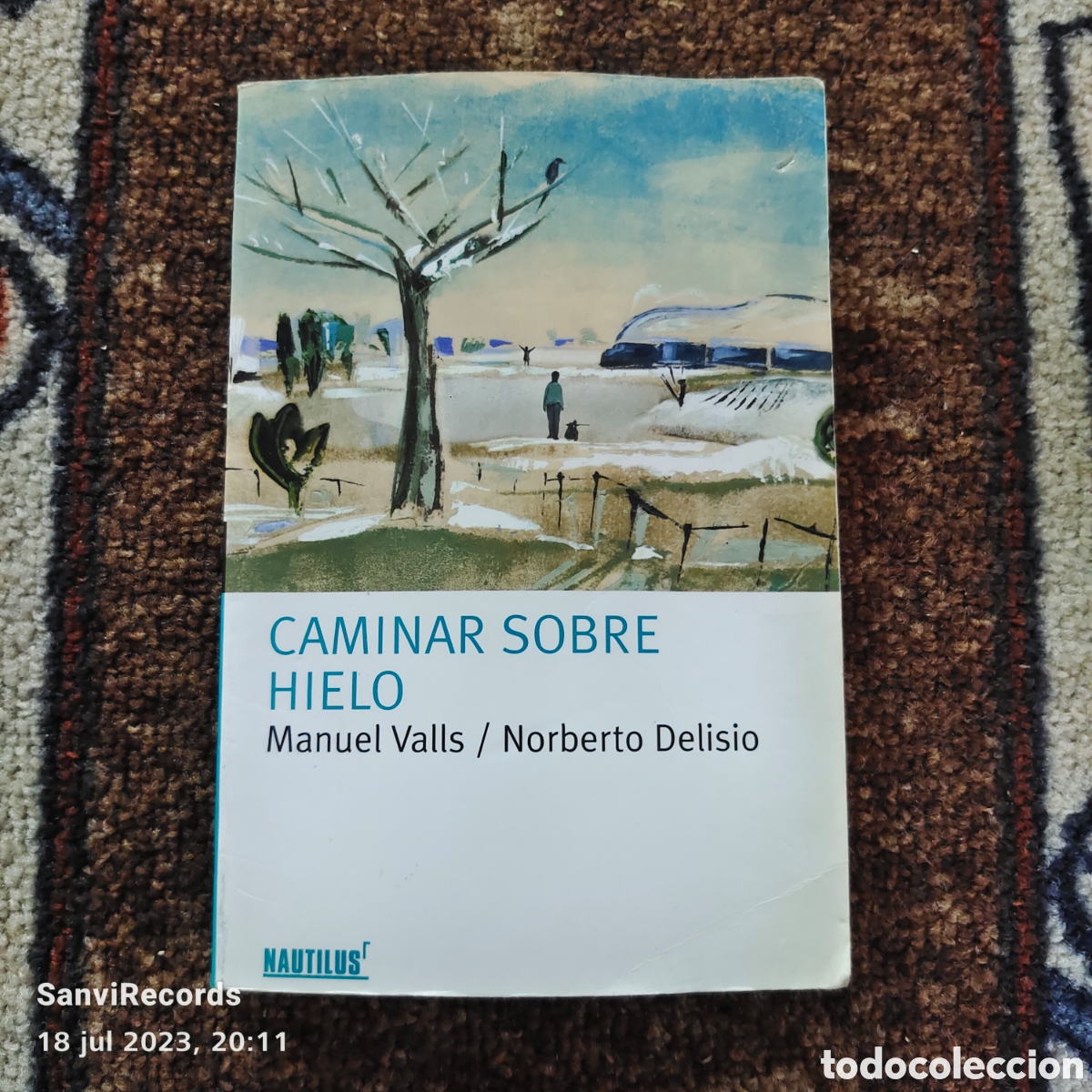 Gebrauchte B&uuml;cher: CAMINAR SOBRE HIELO (MANUEL VALLS - NORBERTO DELISIO) (NAUTILUS)