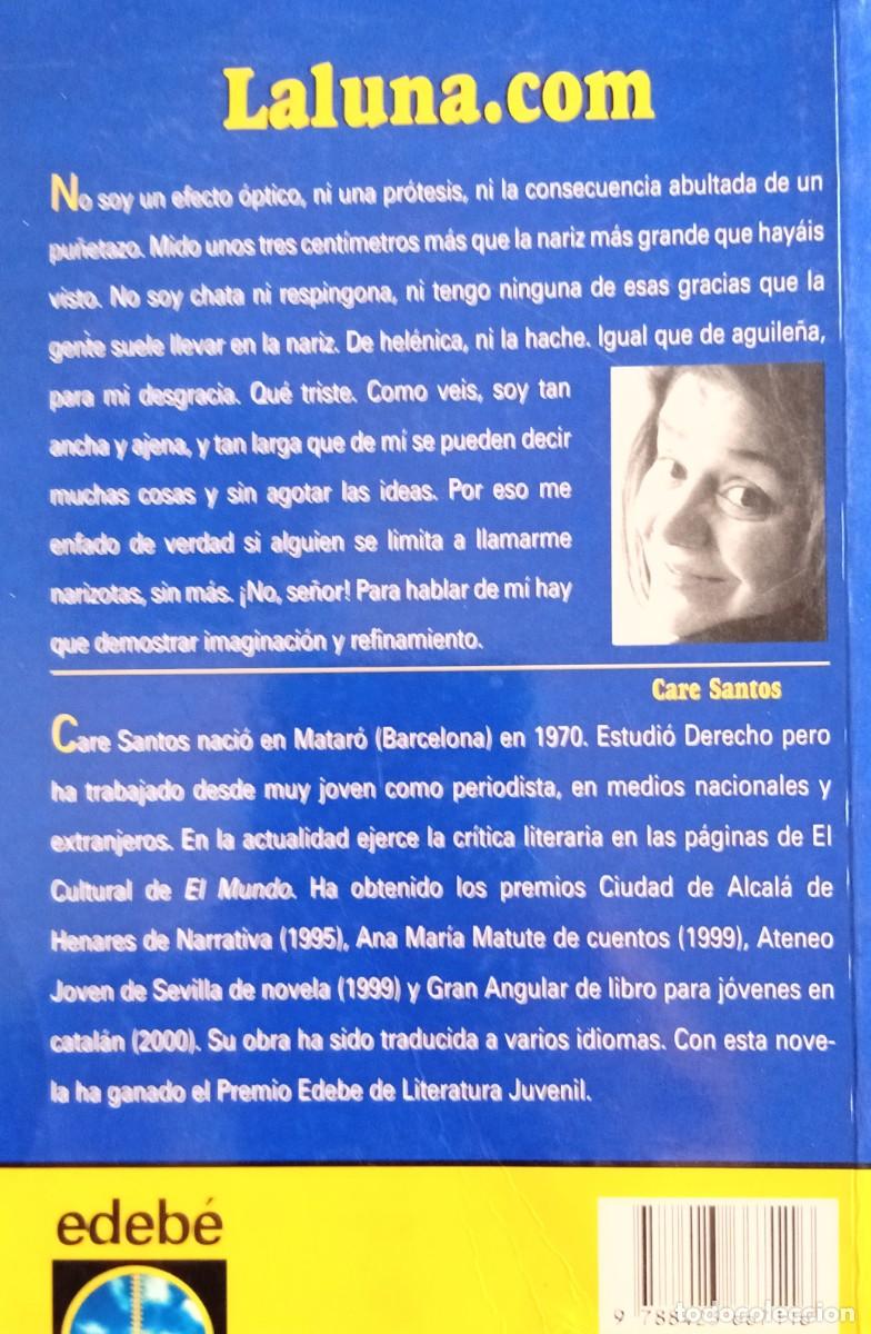 Libros de segunda mano: La luna.com. Care Santos - Foto 2