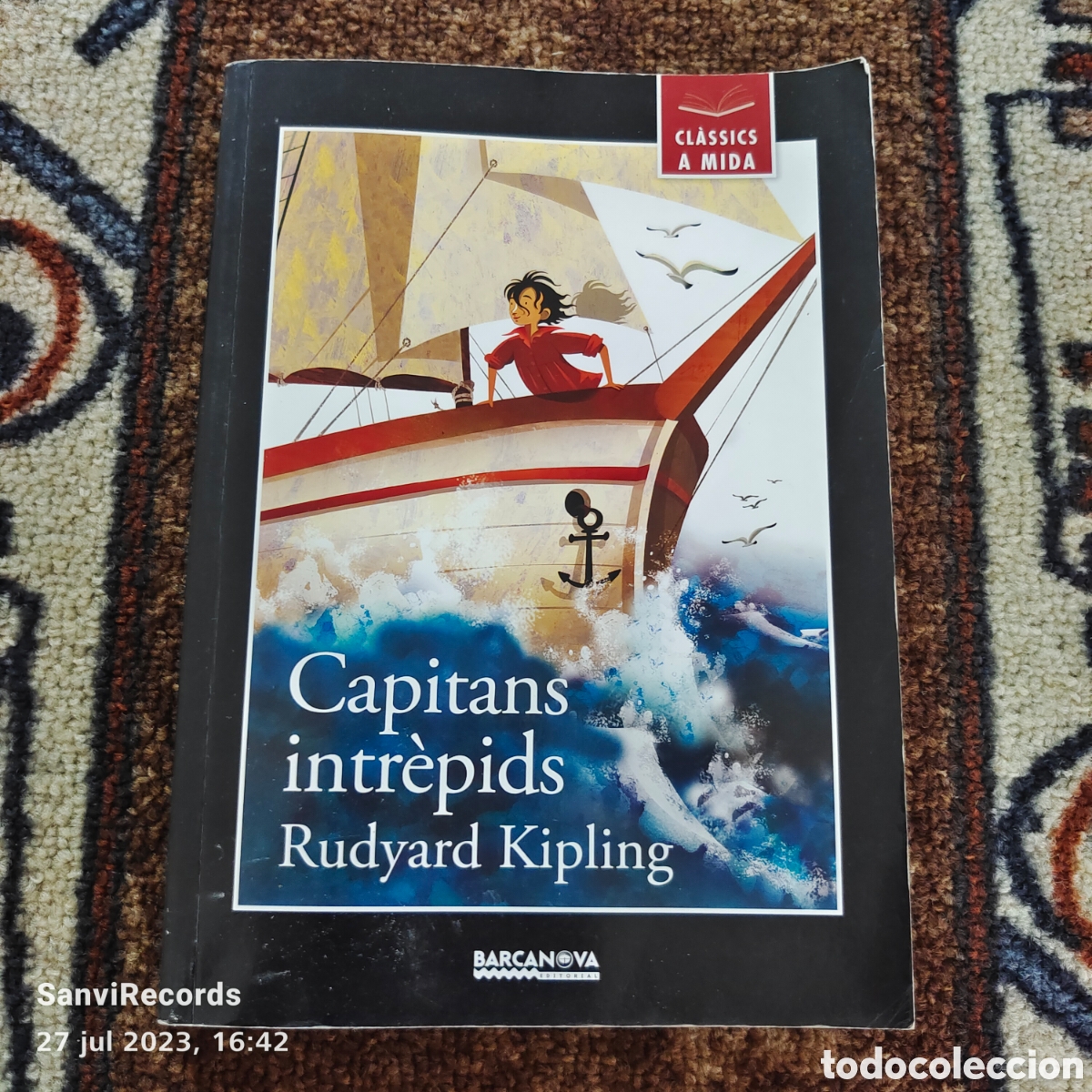 Libros de segunda mano: CAPITANS INTREPIDS (RUDYARD KIPLING) (CLASSICS A MIDA, BARCANOVA) - Foto 1