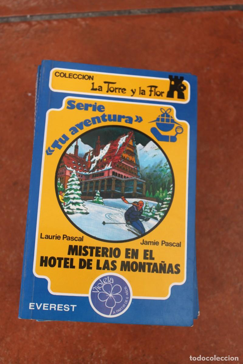 Libri di seconda mano: COLECCION LA TORRE Y LA FLOR ; MISTERIO EN EL HOTEL DE LAS MONTA&Ntilde;AS ; LAURIE PASCAL - JAMIE PASCAL ;