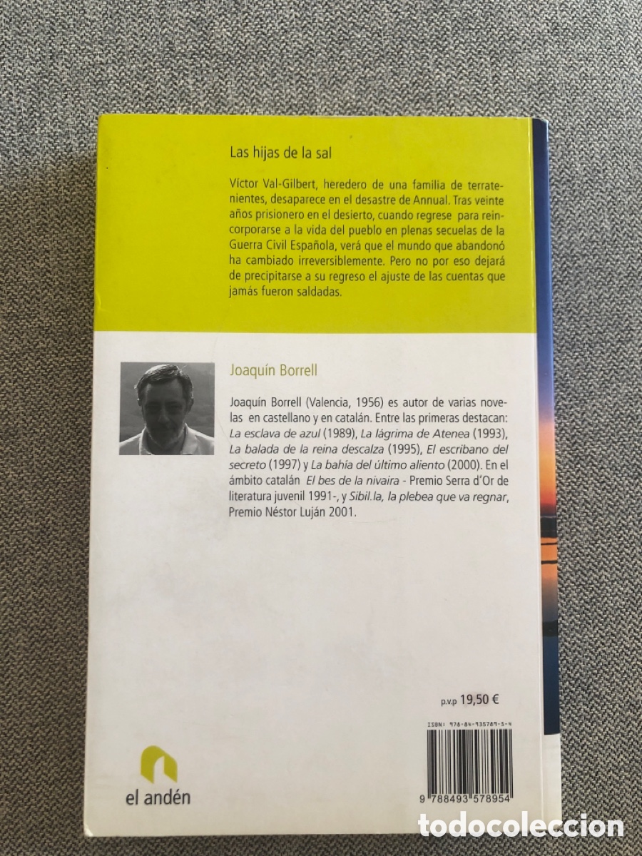 Libros de segunda mano: Las hijas de la sal - Foto 2