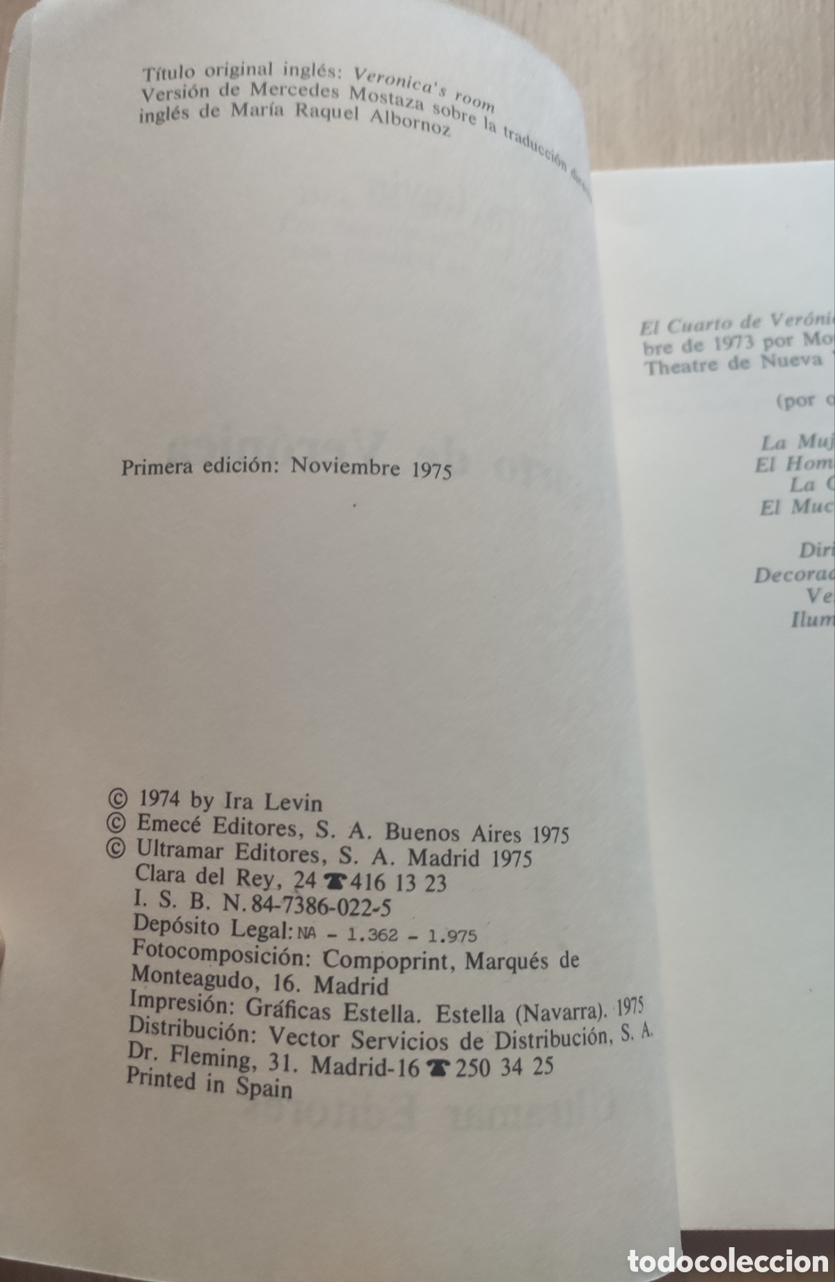 Libros de segunda mano: Libro el cuarto de Ver&oacute;nica - Foto 3