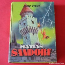 Libros de segunda mano: MATIAS SANDORF - JULIO VERNE - EDITORIAL MATEU - COLECCION JUVENIL CADETE - AÑOS 50