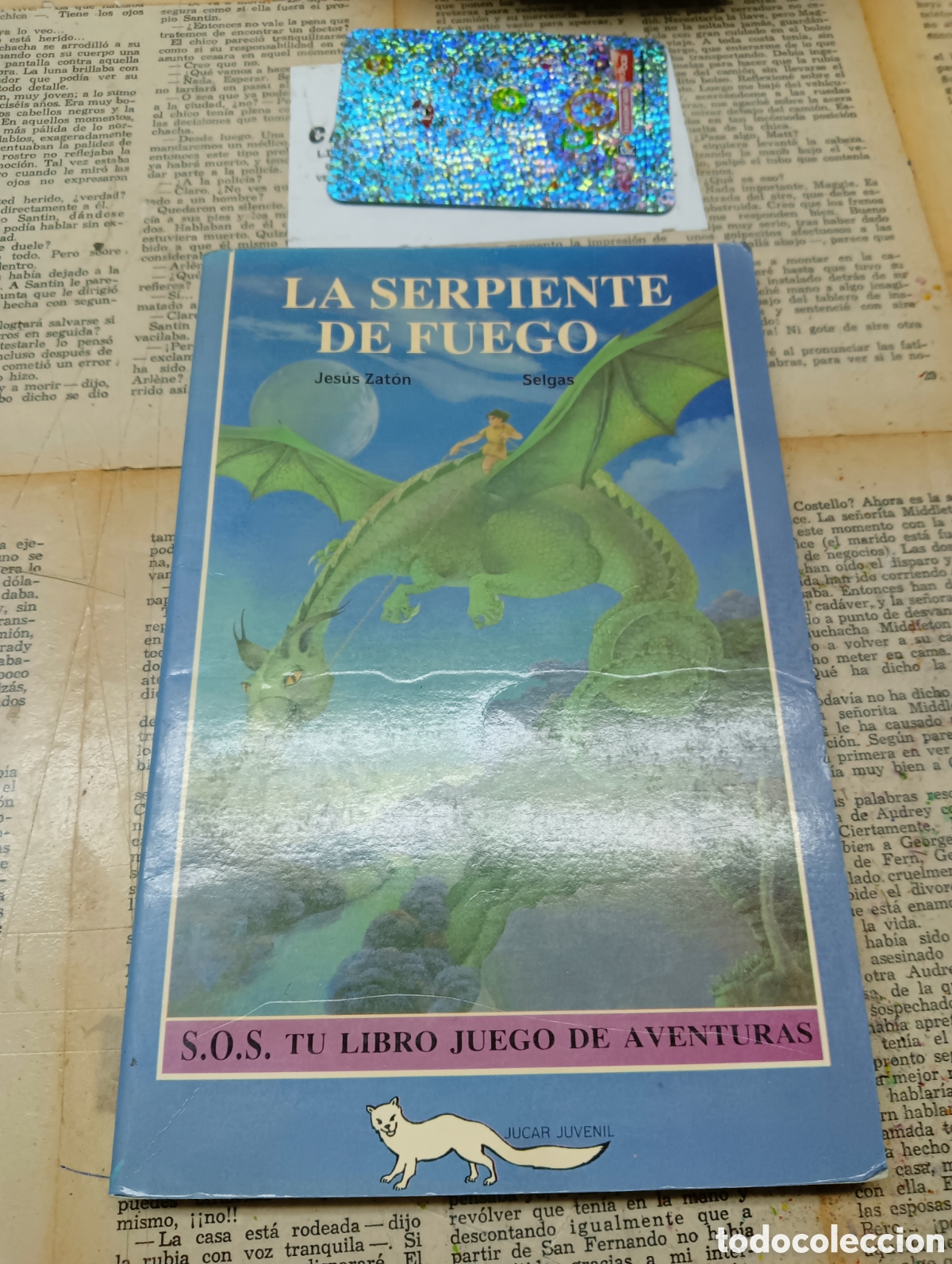 Libri di seconda mano: La serpiente de fuego