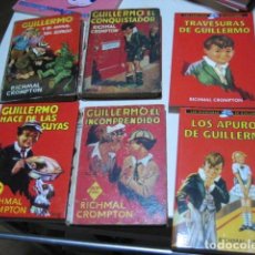 Libros de segunda mano: LOTE DE 6 DE GUILLERMO CONQUISTADOR 1940 INCOMPRENDIDO 1939 Y EL ANIMAL DEL ESPACIO 1959 CROMPTON