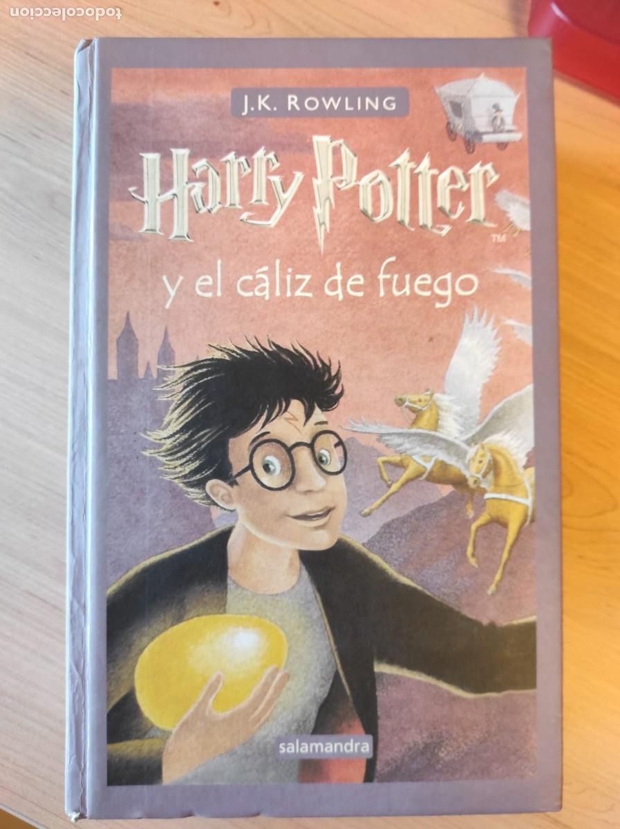 Libros de segunda mano: Harry Potter y el c&aacute;liz de fuego. Primera edici&oacute;n. 2001