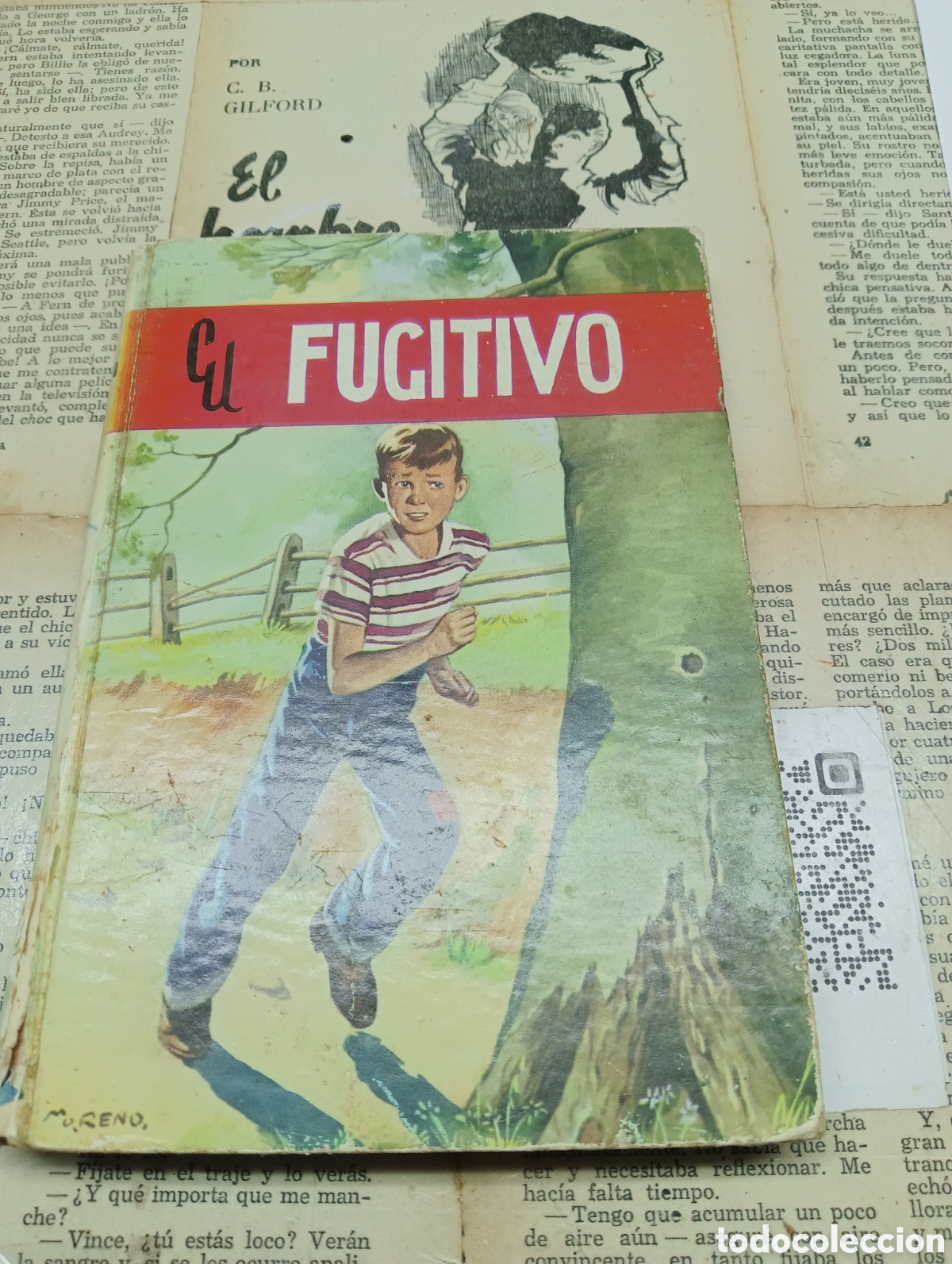 Libros de segunda mano: El fugitivo - Foto 1