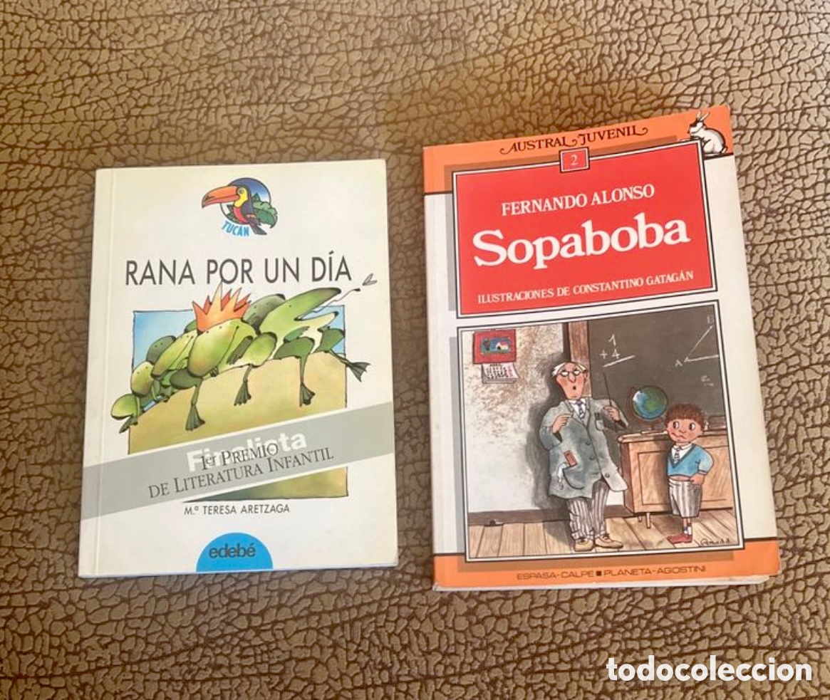 Lote 2 libros juveniles