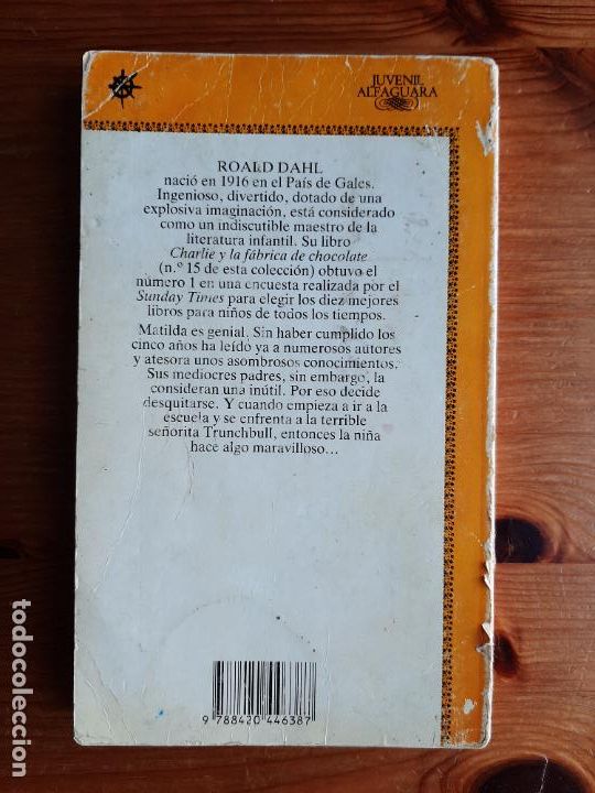 Libros de segunda mano: MATILDA - ROALD DAHL - Foto 2