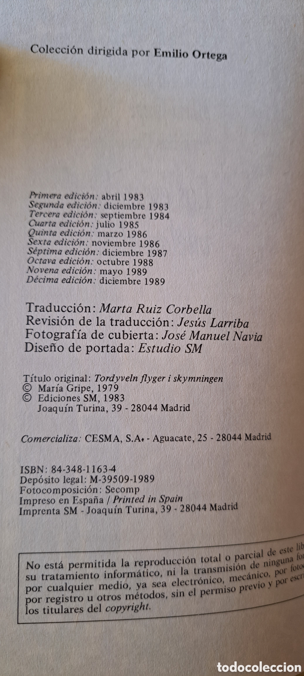 Libros de segunda mano: Lote libros Mar&iacute;a Gripe - Gran Angular - Foto 3