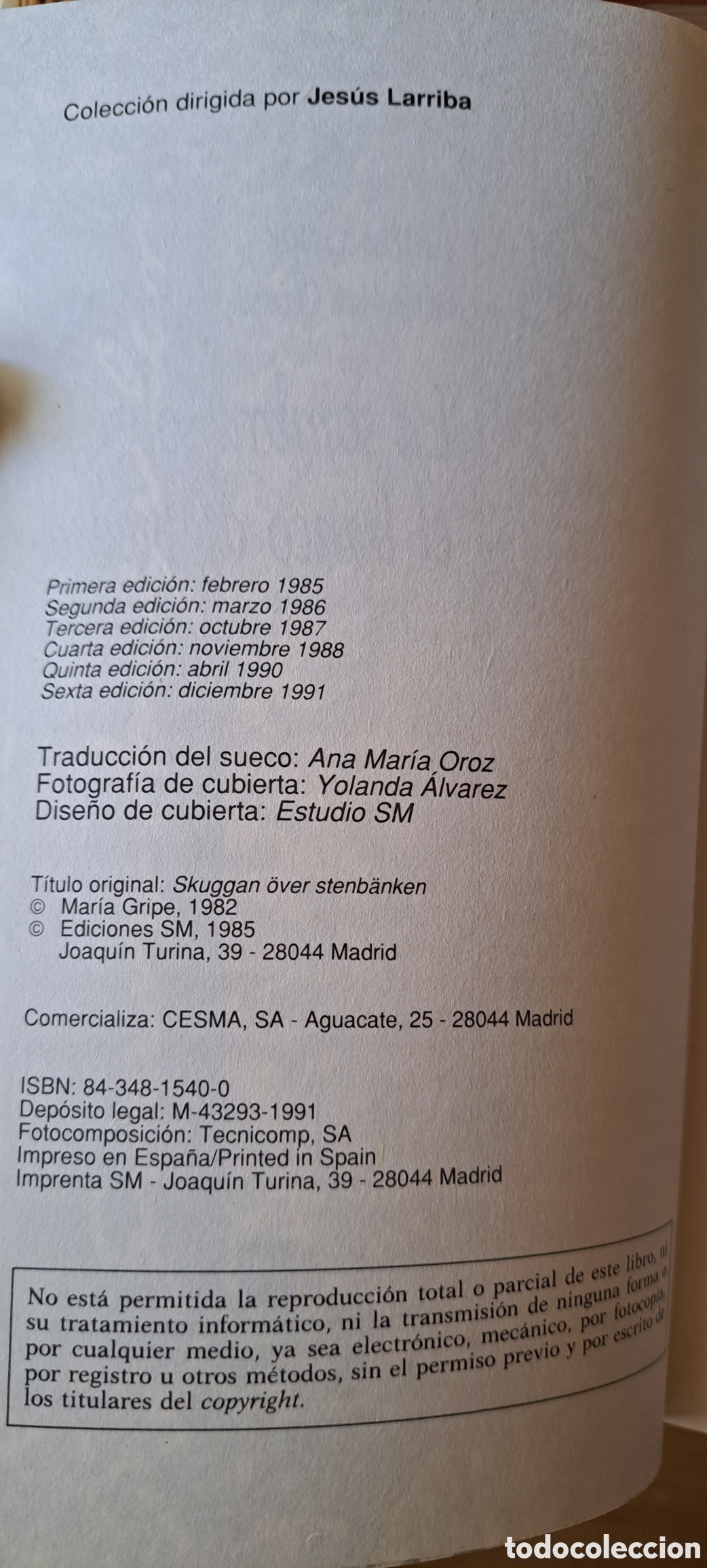 Libros de segunda mano: Lote libros Mar&iacute;a Gripe - Gran Angular - Foto 4