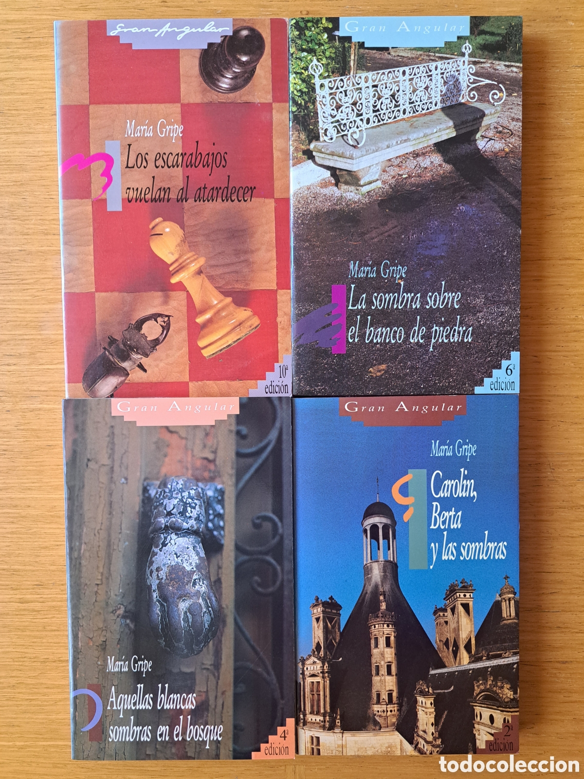 Libros de segunda mano: Lote libros Mar&iacute;a Gripe - Gran Angular - Foto 1