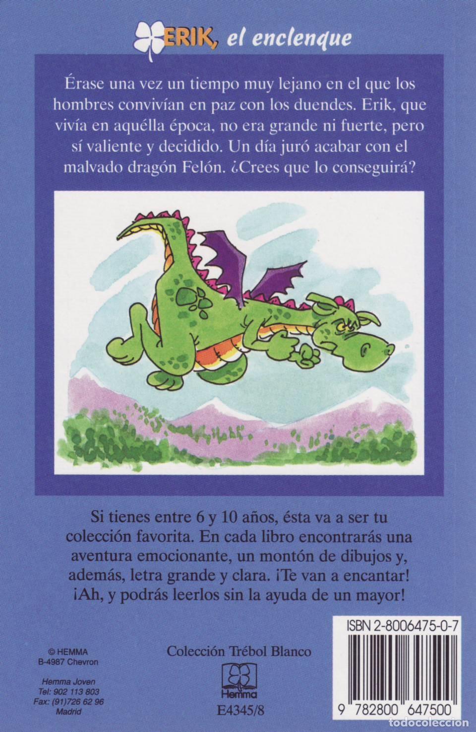 Libros de segunda mano: Erik el enclenque (8) - Joris, Daniel - Foto 2