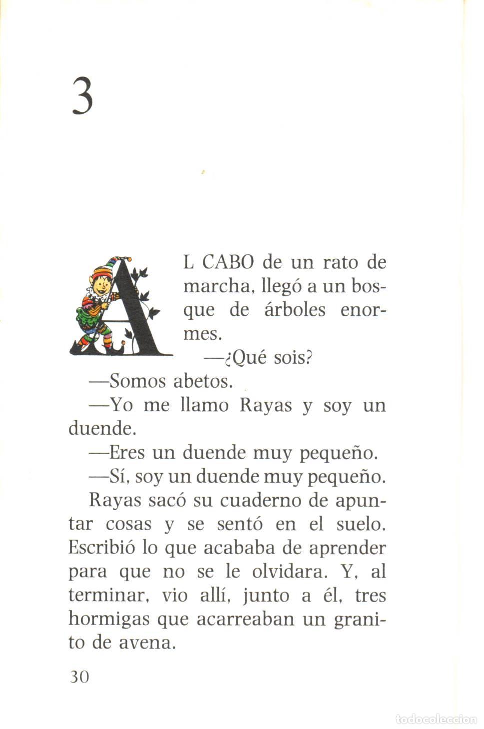 Libros de segunda mano: Un duende a rayas - Puncel, Maria - Foto 3