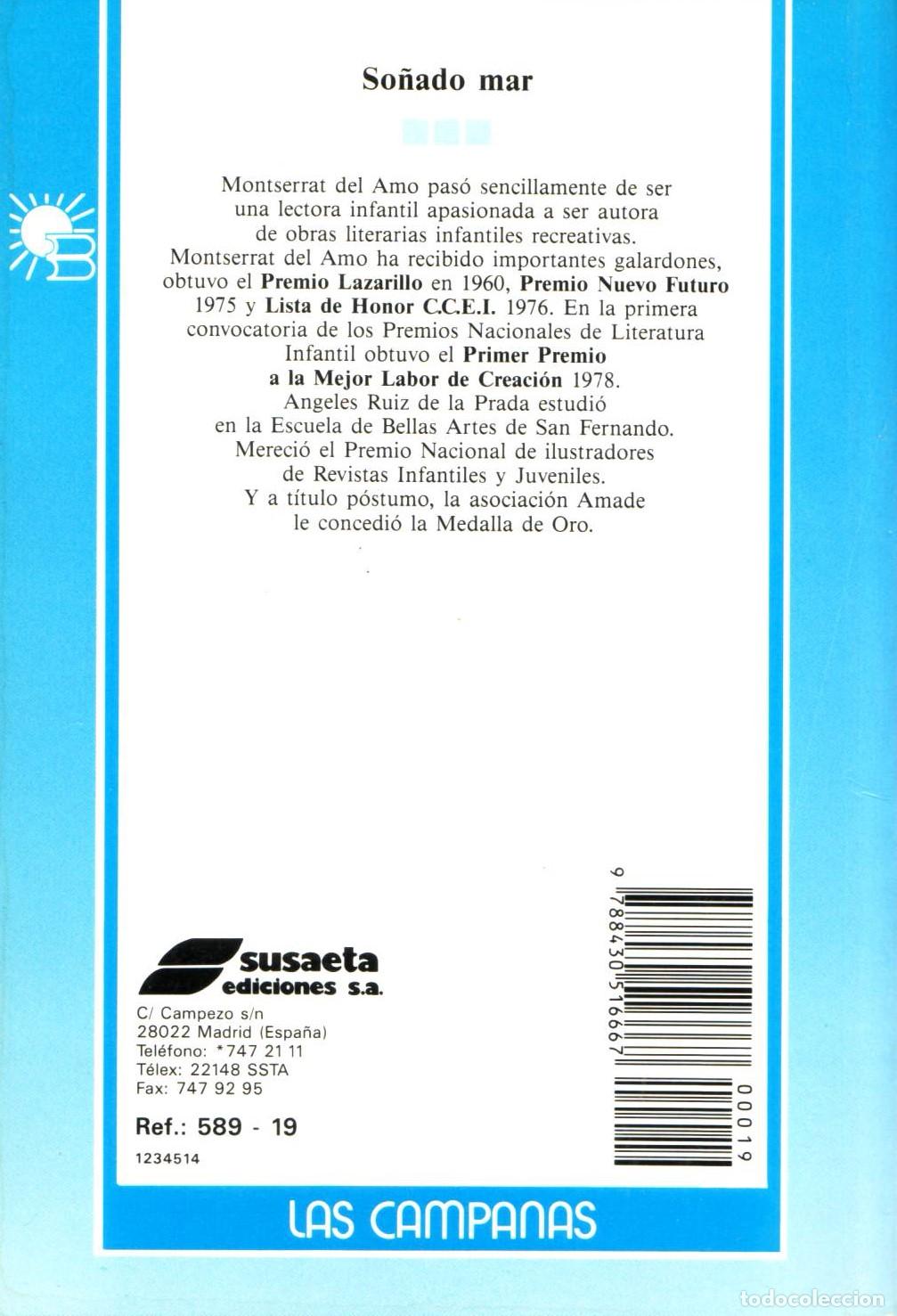 Libros de segunda mano: Sonado mar - del Amo, Montserrat - Foto 2