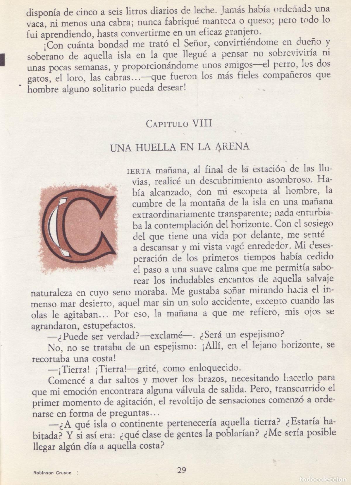 Libros de segunda mano: Robinson Crusoe - Defoe, Daniel - Foto 2