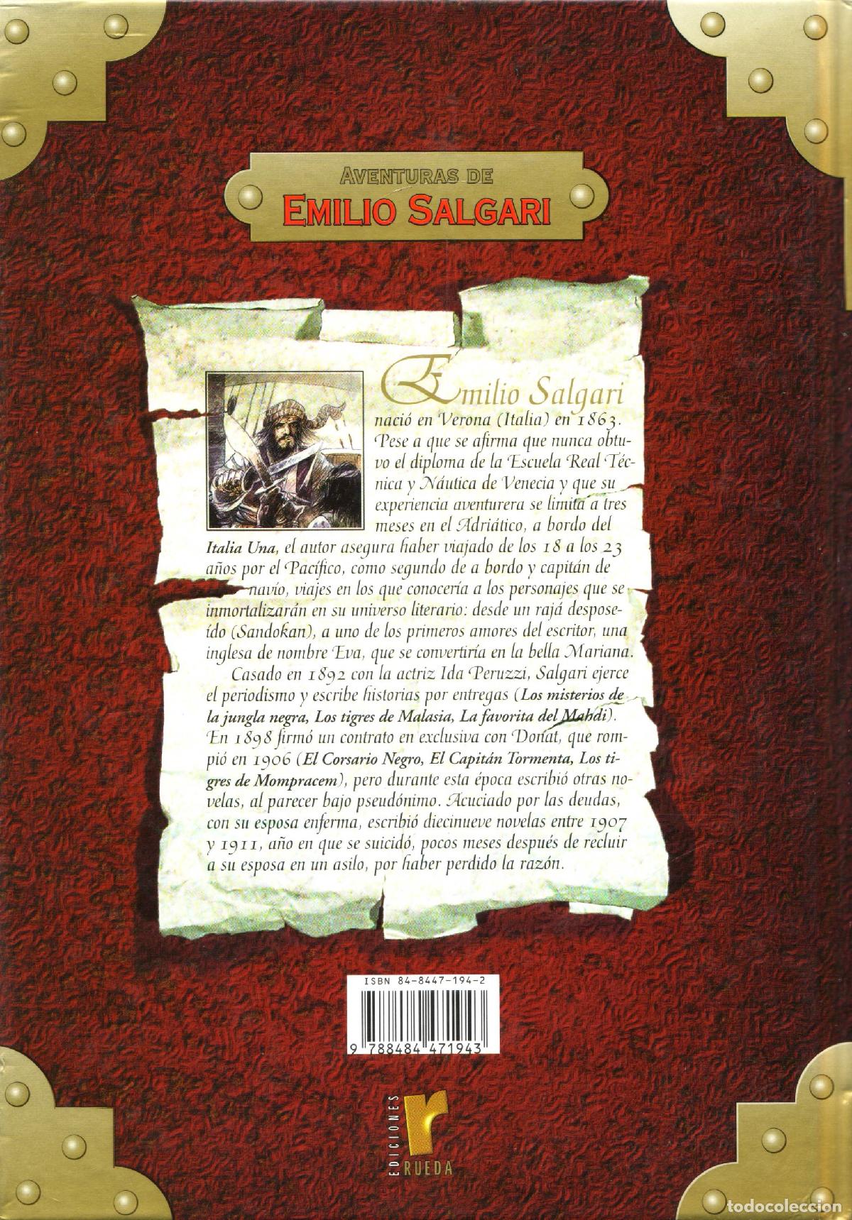 Libros de segunda mano: Sandokan - Salgari, Emilio - Foto 3