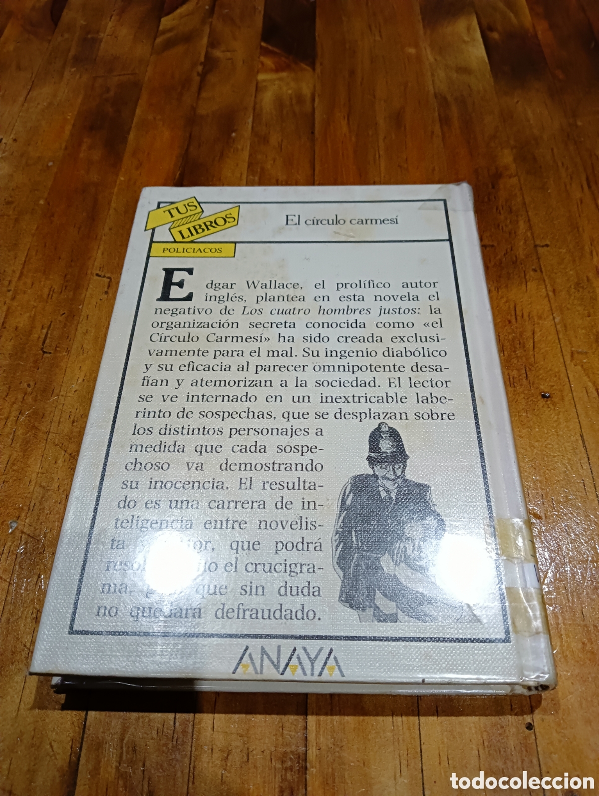 Libros de segunda mano: El c&iacute;rculo carmes&iacute;. Edgar idallace - Foto 5