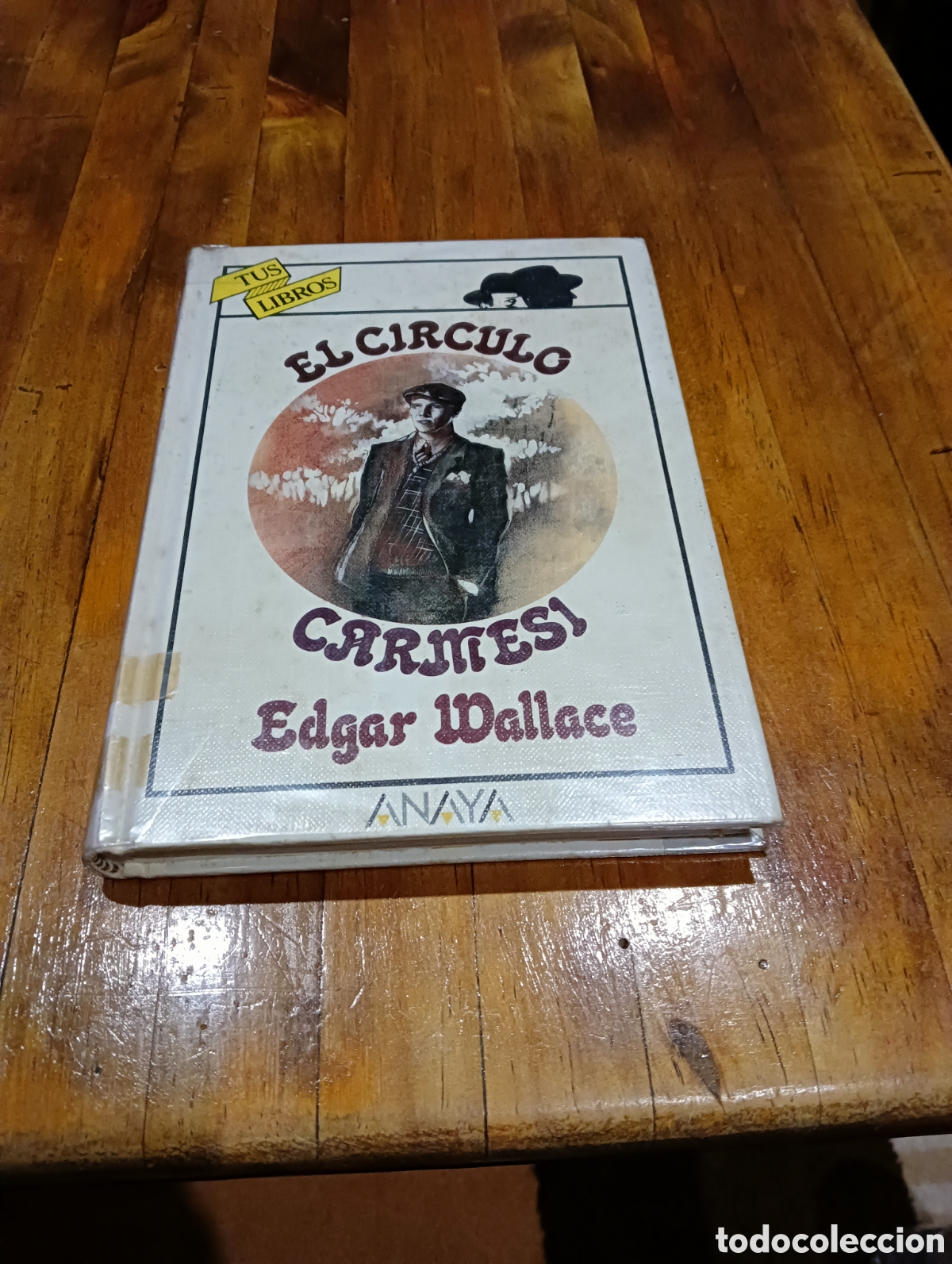 Libros de segunda mano: El c&iacute;rculo carmes&iacute;. Edgar idallace - Foto 1