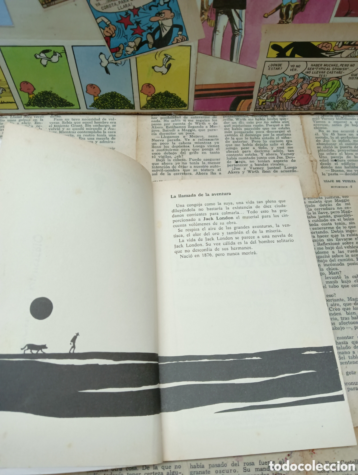Libros de segunda mano: El amor a la vida y Negore el cobarde . - Foto 2