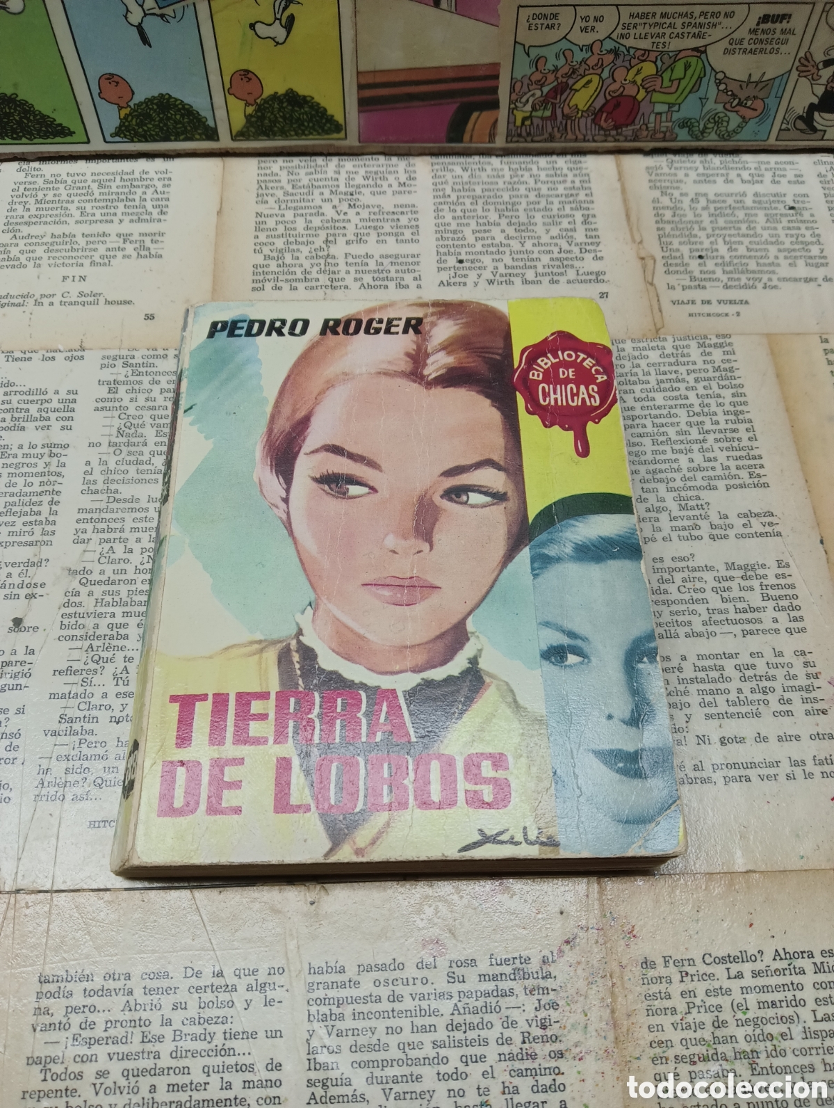 Libros de segunda mano: Tierra de lobos. Pedro Roger - Foto 1
