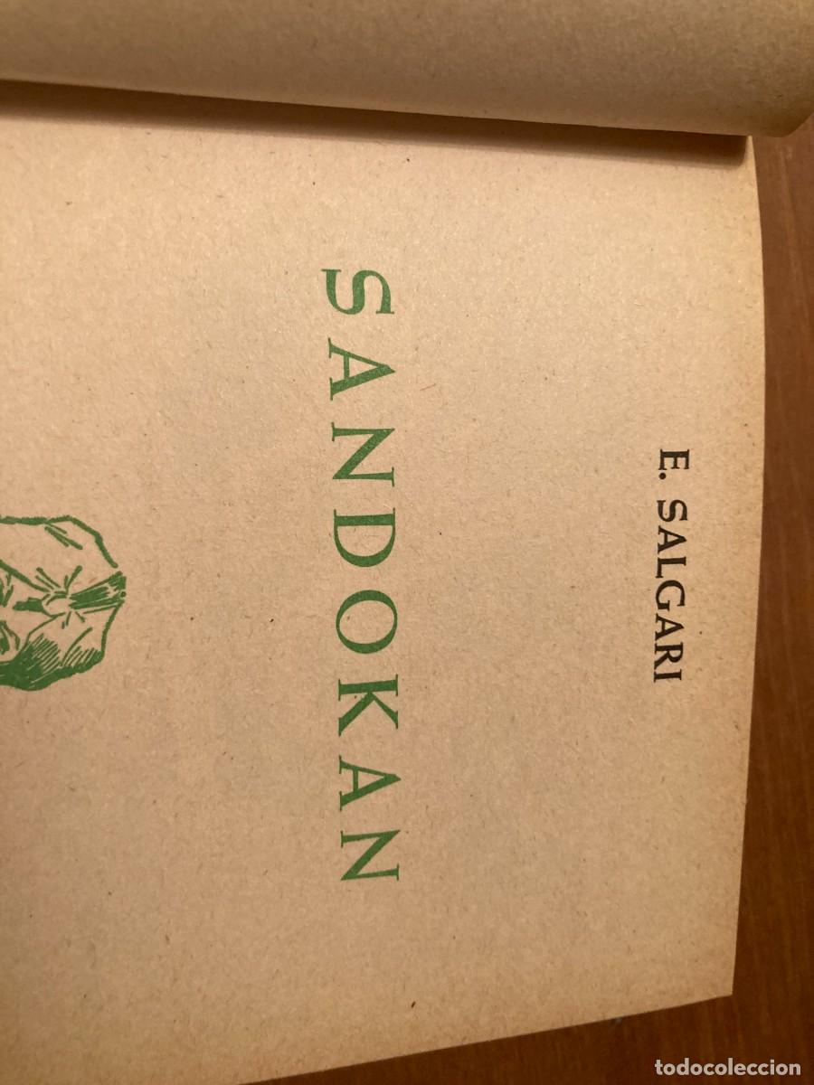 Libros de segunda mano: SANDOKAN / E.SALGARI / CONS 308 / GAHE - Foto 2