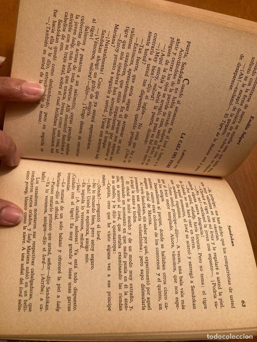 Libros de segunda mano: SANDOKAN / E.SALGARI / CONS 308 / GAHE - Foto 4