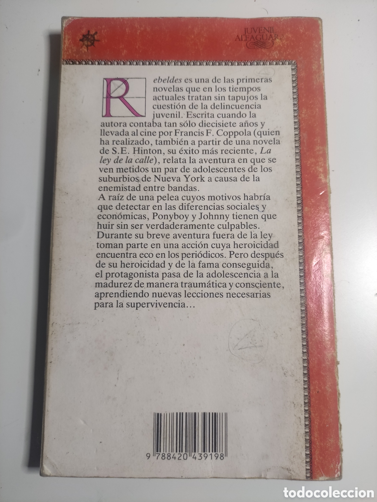 Libros de segunda mano: Rebeldes/S.E.Hinton - Foto 2